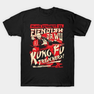 Black Dynamite vs. Fiendish Dr. Wu T-Shirt